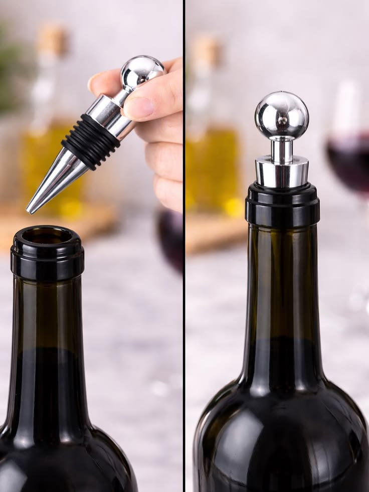 Kit Sommelier Clássico - Conjunto de Vinho em Caixa de Presente