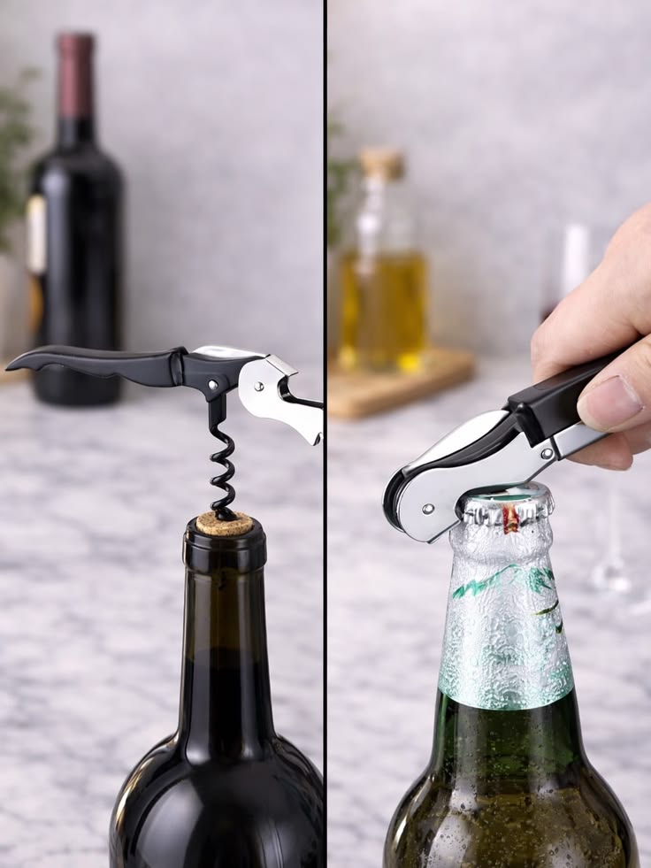 Kit Sommelier Clássico - Conjunto de Vinho em Caixa de Presente