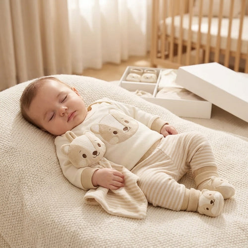 Kit Newborn Gold - Conjunto Boas-Vindas e Memórias